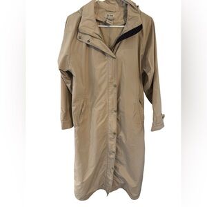 L.L. Bean Women's Beige Trench Coat